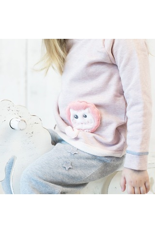 Organicera Organik Pantolon,Grey Melange Gri