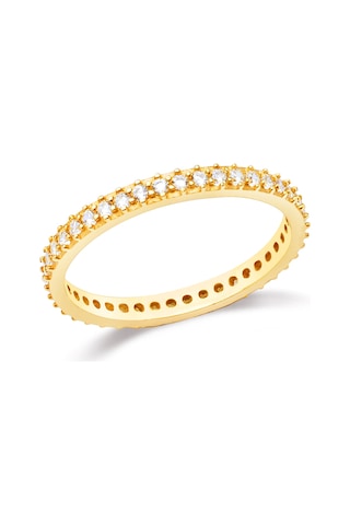 Kuyumcudukkani Tamtur Alyans Yüzük-10011-g-w Gold