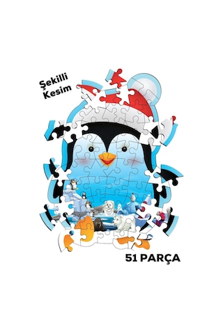 Kidsan Alaska 51 Parça Puzzle