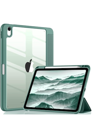 Apple Uyumlu iPad, Air 11inç M2 2024 Kılıf Grafiti Şeffaf Kalem Bölmeli A2902 A2903 A2904