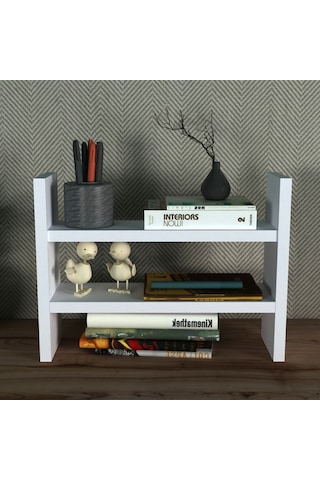 Ruum Store Ahşap Organizer Beyaz
