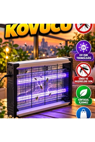 Taşınabilir Askılı Uv Elektrikli Sinek Öldürücü Haşere Lambası