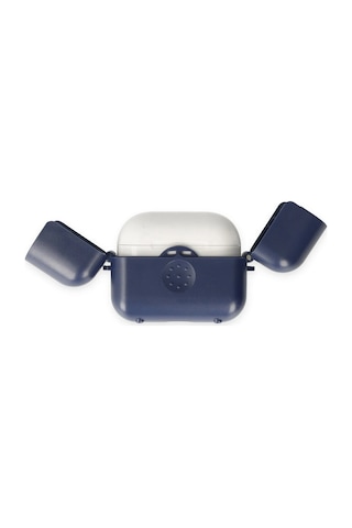 Newface Airpods Uyumlu 3 3.nesil Basmalı Kılıf Csmtex - 27 - Lacivert
