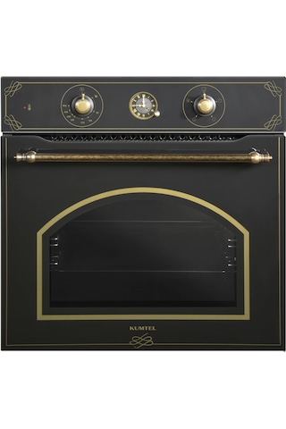 Kumtel B66-SF2 AT 4PRO - KO-40TAHDF - DA6-835 Rustik Siyah Ankastre Set