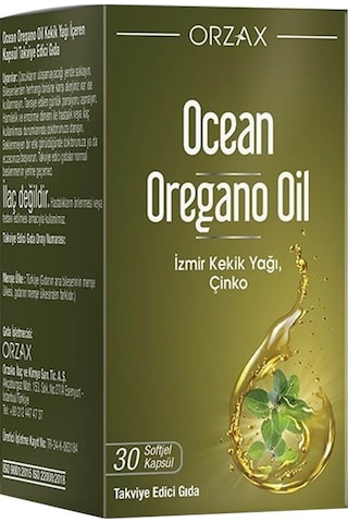 Ocean Oregano Oil 30 Kapsül