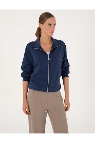 Pierre Cardin Kadın Lacivert Hırka Örme 50309115-vr033 Lacivert