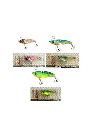 Captain Vertigal Metal Vibrasyon 10gr Lrf Suni Jig Yem