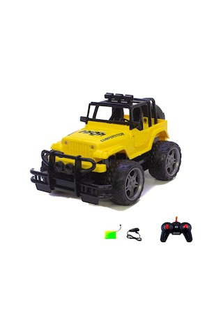 Kumandalı Jeep Işıklı Şarjlı Full Fonksiyon 24 CM