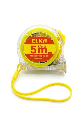 Elka Şeffaf Şerit Metreler 3m-5m 5 M