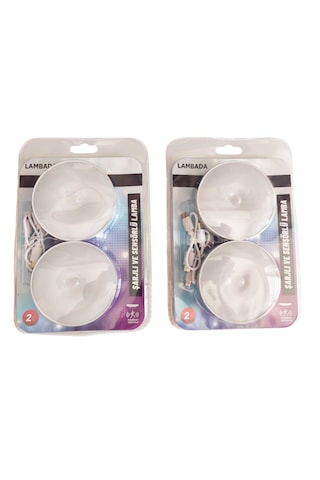 4 Adet Hareket Sensörlü Usb Şarjlı Led Işık Lamba-oda, Mutfak, Salon Ve Merdiven Işıklandırma 1