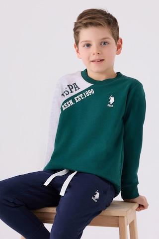 U.S. Polo Assn.  Erkek Çocuk Yeşil Eşofman Takımı Yeşil