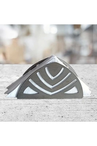 Glare Peçetelik Paslanmaz Çelik Deve Tabanı Çok Renkli