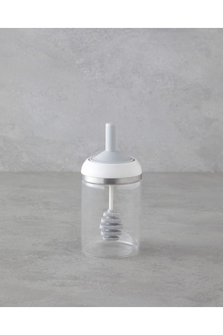English Home Shelby Borosilikat Bal Kavanoz 400 Ml Gri Gri
