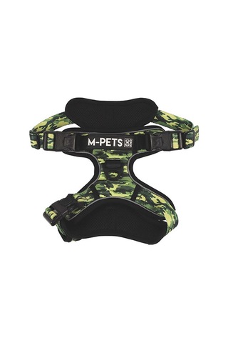 M-pets Hiking Reflektörlü Köpek Göğüs Tasması Kamuflaj Medium 40-75 Cm 244-58021.02 Çok Renkli