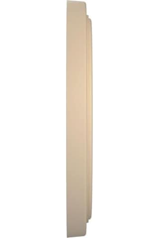 Ekena Millwork Cmp10trgbe Geleneksel Termoform Pvc Tavan Madalyonu 5 1/2 Cm'ye Kadar Kanopilere Uyar , 10" Od, Ultracover Saten Smokey Bej