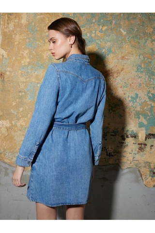 LOFT Regular Fit Kadın Elbise Lf2032641 Q1.v1 Denim
