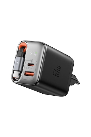 Mcdodo Ch-4100 67w Gan Typec Kablolu Hızlı Şarj Adaptörü