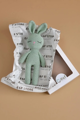 E&f Store Amigurumi Oyuncak - Yeşil Tavşan