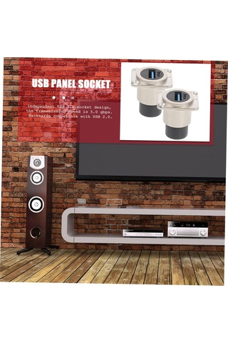 4 Pcs Usb Panel Soketi Usb Kuplör Veri Aktarımı İçin Usb Konektörü C Usb Kablosu