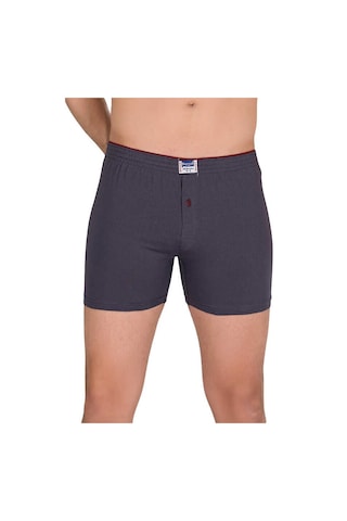 Kit İç Giyim Berrak 6'lı %100 Pamuk Rahat Kesim Erkek Boxer Füme Kit İç Giyim Berrak 6'lı %100 Pamuk Rahat Kesim Erkek Boxer Füme