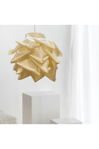 Modern Eva Gül Krem Tasarım Sarkıt Avize KREM RENK