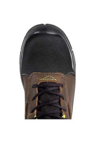 Motosiklet Yazlık Su Geçirmez Deri Ve Kumaş Korumalı Ayakkabı Kahverengi - Siyah