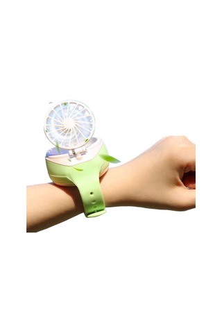 Usb Mini El Fanı - Yeşil 4266 Yeşil Yok Usb 1.000 Adetten Az