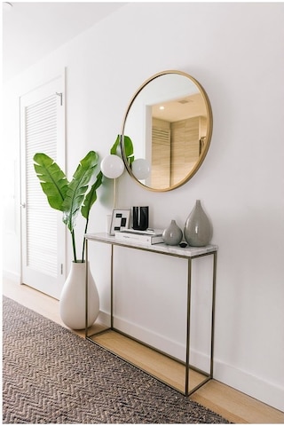 Ersan Dizayn Metal Çerçeve Dekoratif Yuvarlak Ayna