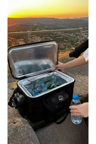 Thermobag 19 Litre Termal Soğutucu Çanta Dijital Derece Göstergeli Mavi