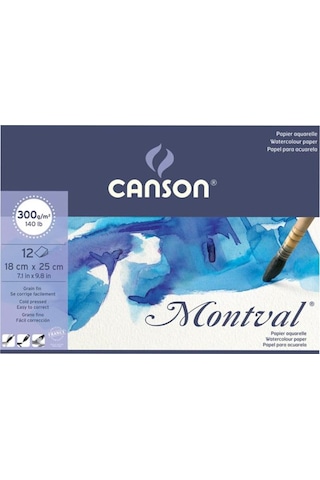 Canson Montval 300 Gr 18 X 25 Cm Suluboya Defteri Canson Montval 300 Gr 18 X 25 Cm Suluboya Defteri