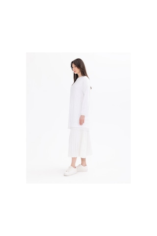 Scl Kadın Oversize Uzun Kol Midi Tunik - Minimalist Tasarım