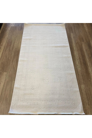 Hoom Rugs Valeria 1074 Krem Mikrofiber Antibakteriyel Modern Halı Krem
