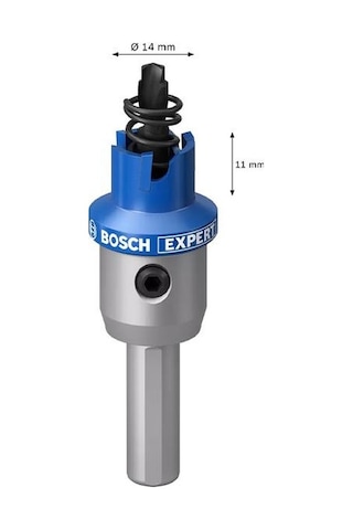 Bosch Expert 14 Mm Elmaslı İnox Panç Adaptörlü 2608901397