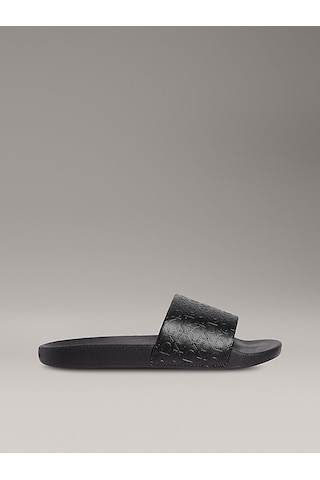 Calvin Klein Kadın Terlik Hw0hw02541beh Black