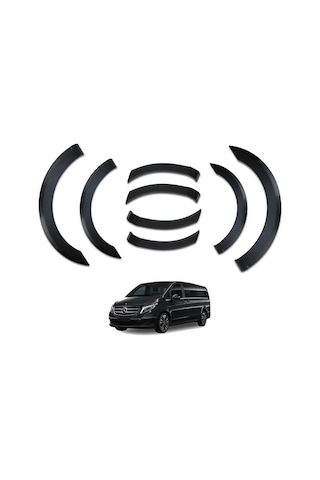 Mercedes V Class Ferrous Çamurluk Koruma Dodik Seti 8 Parça 2019 Ve Üstü