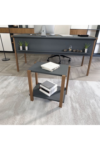 Lagomood Zenith Sehpa Antrasit Ceviz