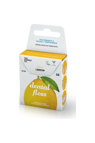 The Humble Co. Dental Floss Limon Aromalı Diş İpi 50 M