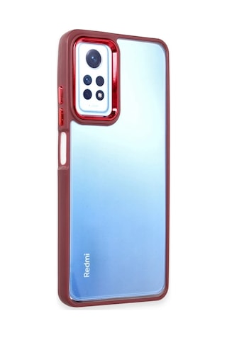Ventra Redmi Note 12 Pro 4g Kılıf Dora Kapak - Kırmızı Ventra