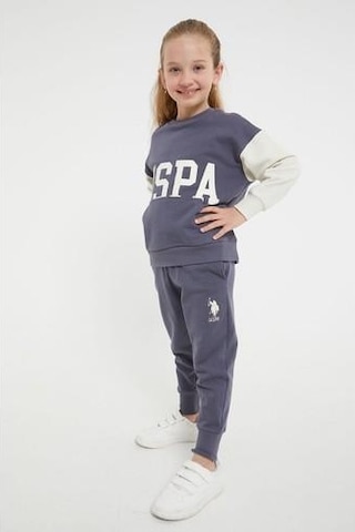 Kız Çocuk Eşofman Takımı Antrasit