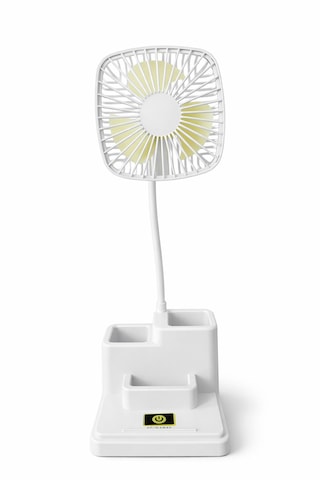 Gold Silver Kalemlikli Masaüstü Vantilatör Usb Şarjlı Telefonluklu - Model 212163119771