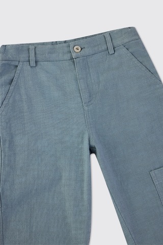 Panço Erkek Çocuk İndigo Pantolon 2611bk04016 Mavi