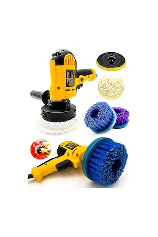 6 Kademe Devir Ayarlı Zımpara Parlatma Pasta Cila Polisaj Makine