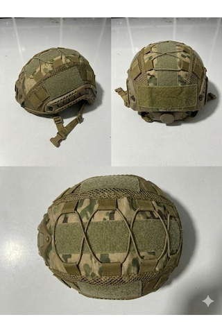 Süngü Tactical Kompozit Başlık Kılıfı Kamuflaj