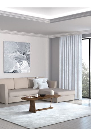 Home Daily Series Beyaz Ada Fon Perde Beyaz