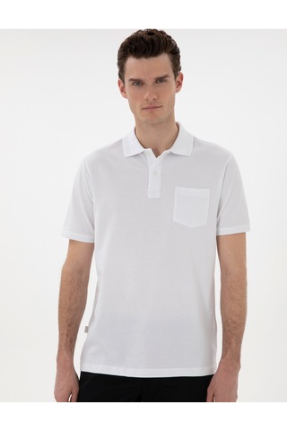 Pierre Cardin Erkek Beyaz Tişört Basic 50302538-vr013 Beyaz
