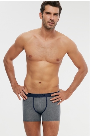 Kom Levi 2'Li Erkek Boxer Pamuk-Micro