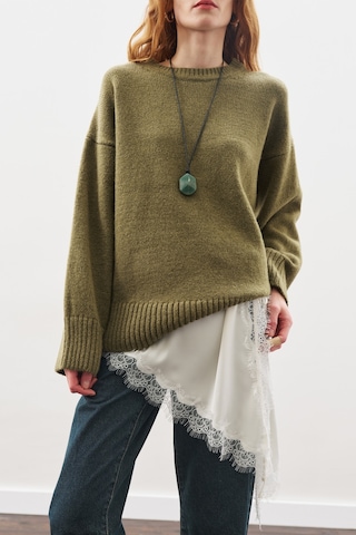 Dantel Şeritli Bel Aksesuar Ekru Ekru