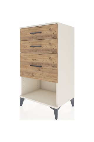 Hyperion Komodin 3 Çekmeceli 60x44x106 Aytaşı-çam Aytaşı