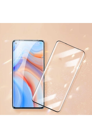 Oppo Reno 4 Pro 4G Zore Polymer Nano Ekran Koruyucu Siyah