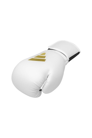 Adidas Adısbg50 Speed 50 Boks Eldiveni Kick Boks Eldiveni Beyaz Altın Yeni Seri Beyaz